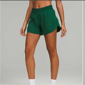 Lululemon Track That Mid-Rise Lined Short 5"